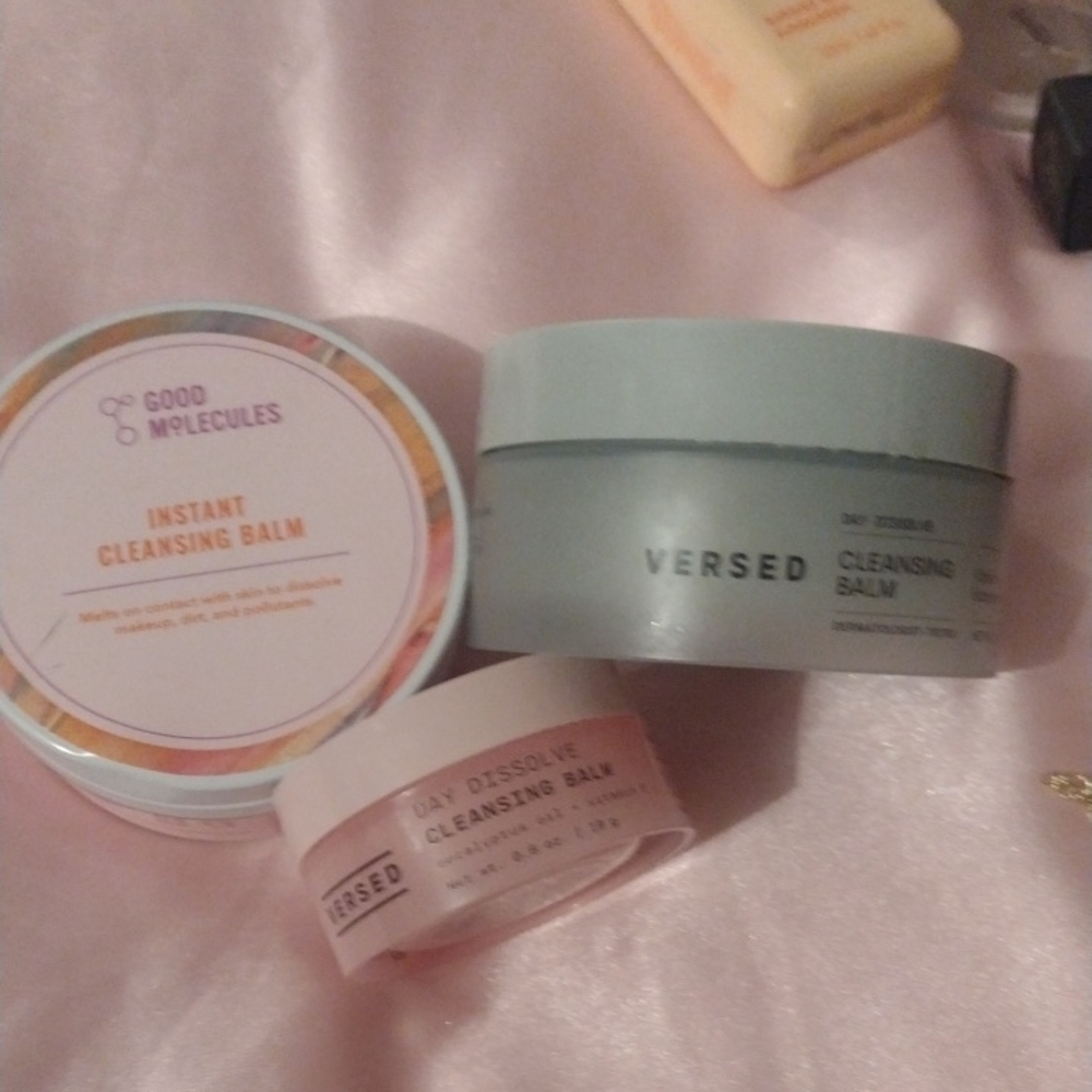 Cleansing Balm Set - Green, Pink, White